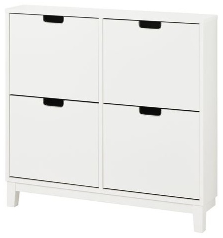 Купить Обувница IKEA Stall 60530266, 96x17x90 см, белый в кредит в ...
