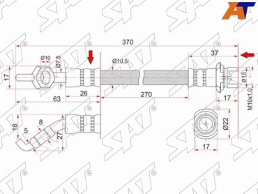SAT ST9094702840 задний левый, правый