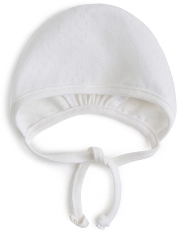 Чепчик Loomknits T636-013 белый 40, 42