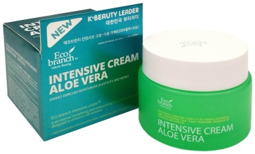 Eco branch Питательный крем для лица с алоэ вера Intensive Cream Aloe Vera 100 мл