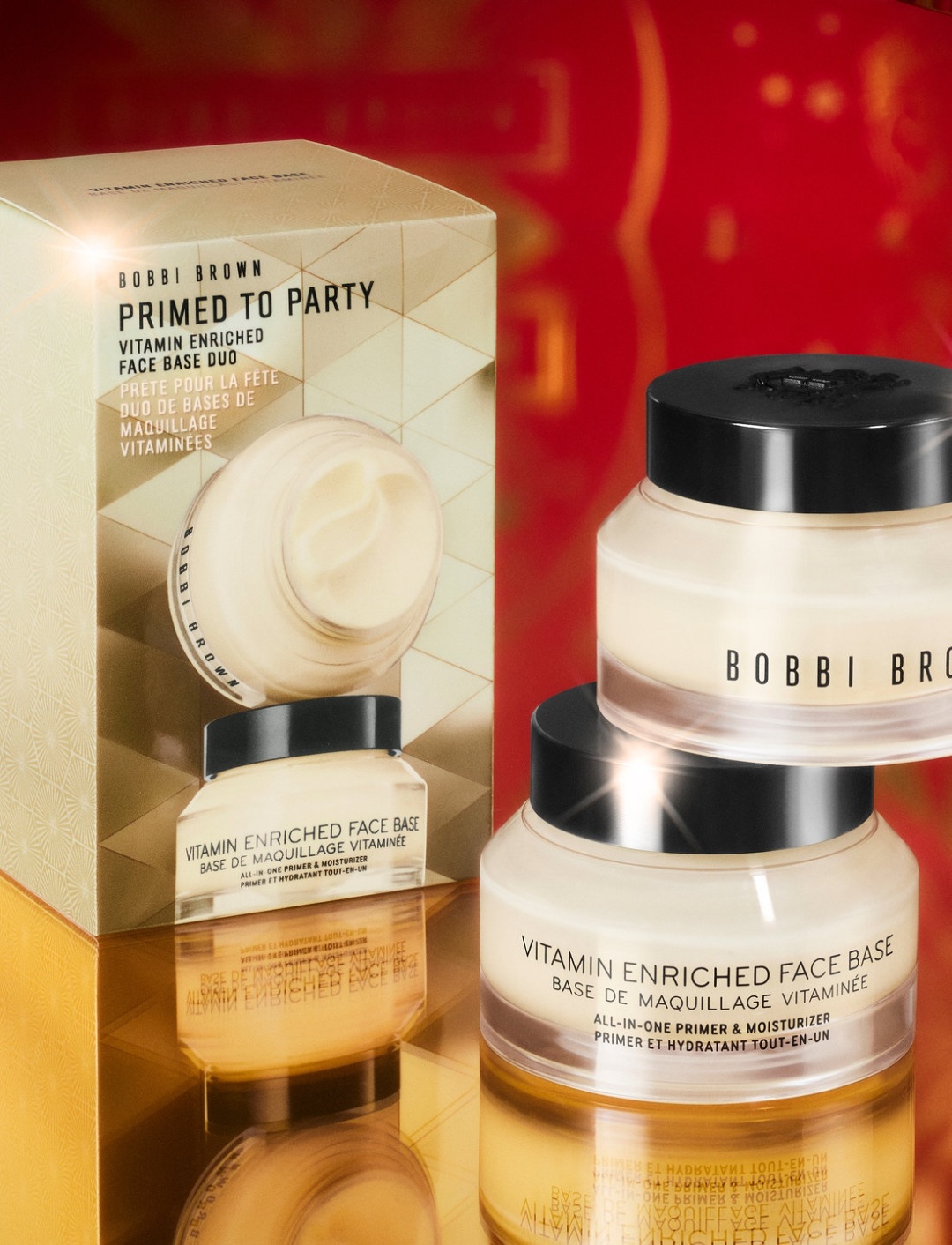 BOBBI BROWN Primed to Party Vitamin Enriched набор по уходу за лицом для женщин