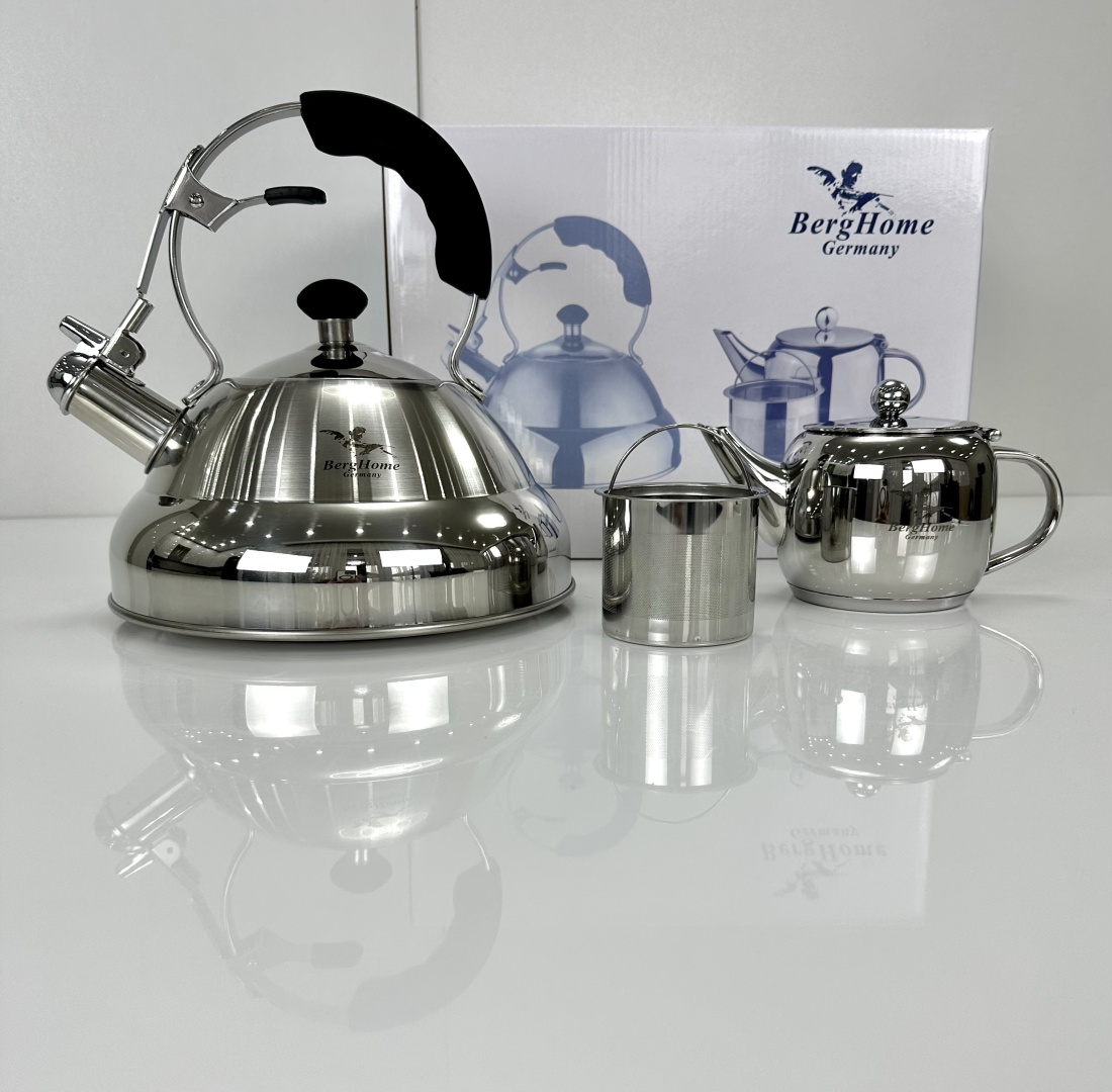 Berghome набор чайников SK3046 2.60 л, нержавеющая сталь