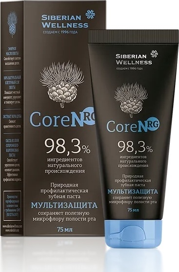 Siberian Wellness зубная паста Coren Rg мультизащита 75 мл