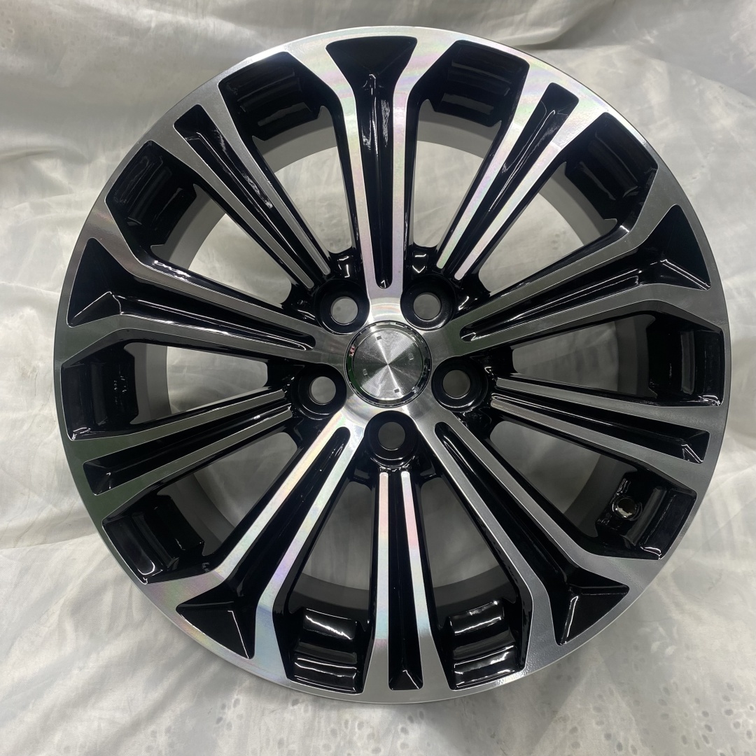 DIVAD 1508 6.5x16/5x100 D67.1 ET35 4 диска черный, серебристый