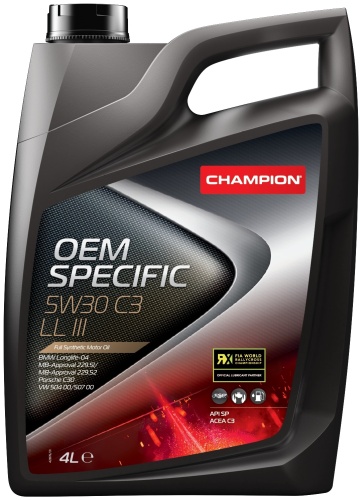 Синтетическое Champion OEM Specific 5W-30 4 л
