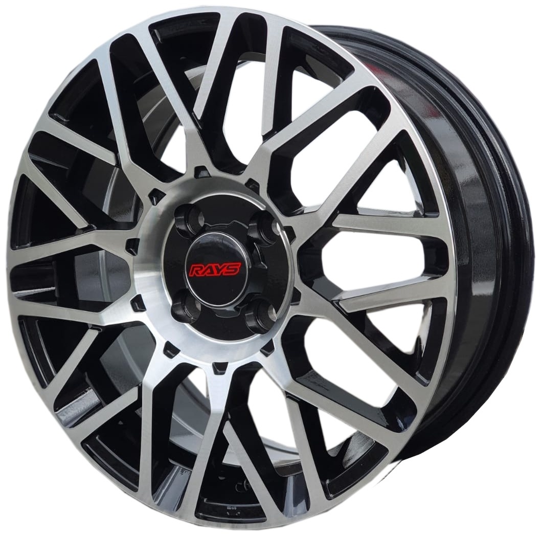 Replica 5176 7x16/4x100 D67.1 ET35 черный, серебристый