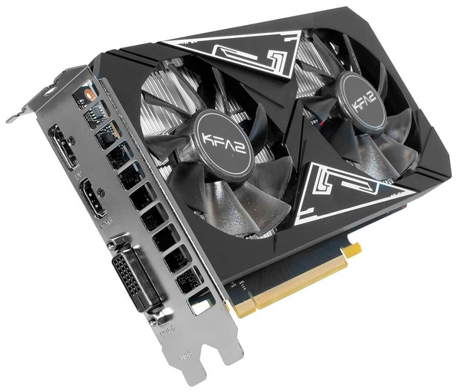 Видеокарта KFA2 GeForce GTX 1650 X Black 65SQL8DS93EK 4 Гб
