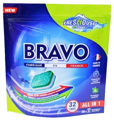 Freshouse таблетки BRAVO 32 шт