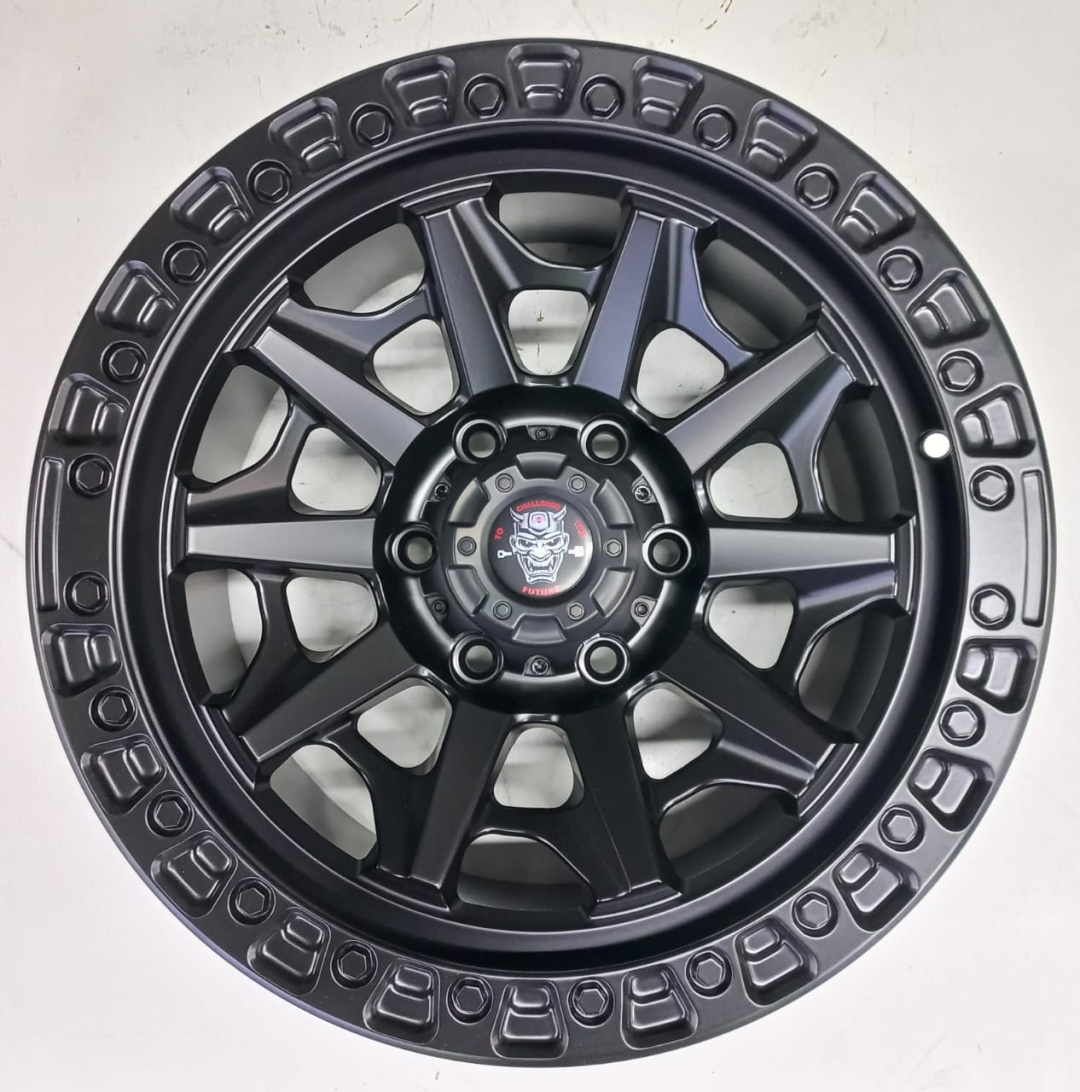 Future 127 9x17 6x139.7 D110.1 ET0 черный