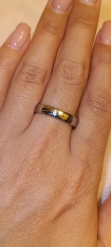 Кольцо Xuping Jewelry размер 20 нержавеющая сталь, медицинский сплав, цирконий
