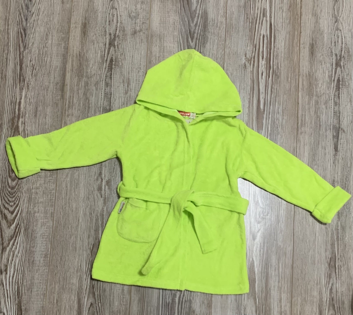 Махровый халат Bonito kids зеленый