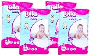 Подгузники Lulla Baby 4, 240 шт