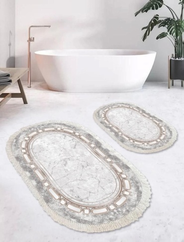 Elit Home комплект ковриков 875154 100x60 см, микрофибра