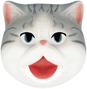 Same Toy X336UT Игрушка-перчатка Кот серый