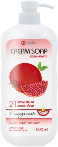 Aromika Pomegranate крем-гель 800 мл