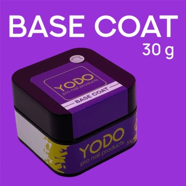 Yodo базовое покрытие Base Coat прозрачный глянцевое 30 г