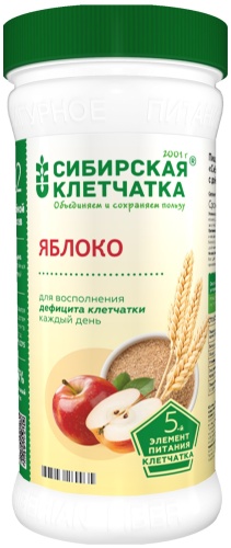 Сибирская клетчатка Яблоко