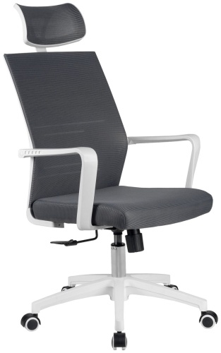 Офисное кресло RV DESIGN Like A819 White/Grey, белый, серый