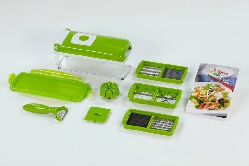 Купить Genius овощерезка Nicer Dicer Plus, пластик в Алматы – Магазин ...