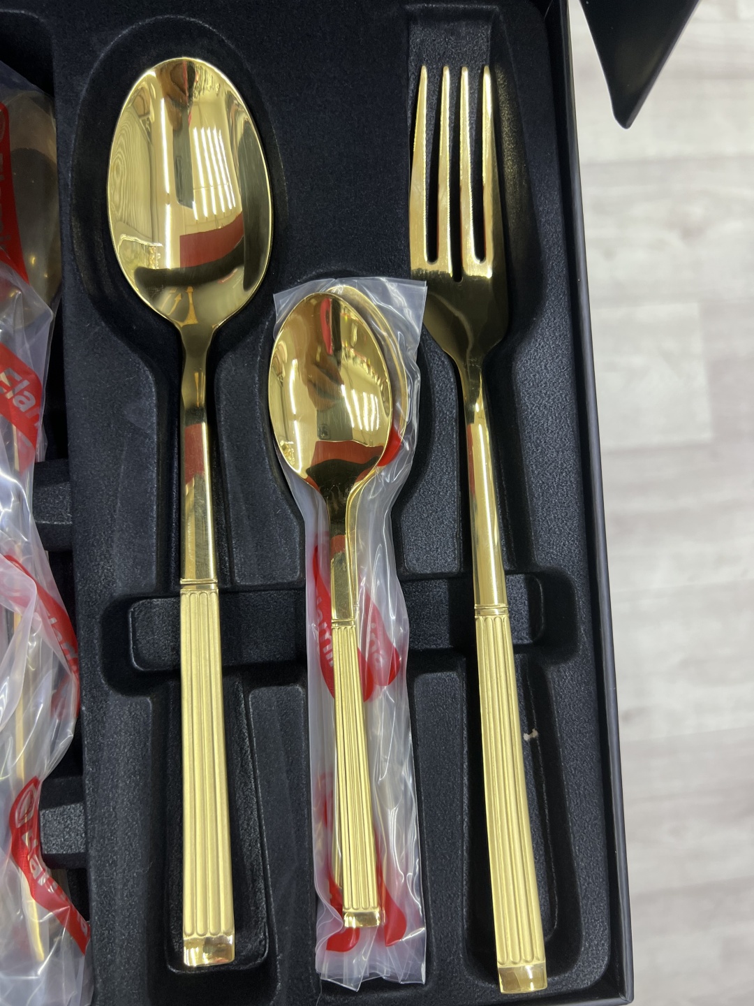 Купить Elamina набор столовых приборов 110722 36 шт, нержавеющая сталь ...