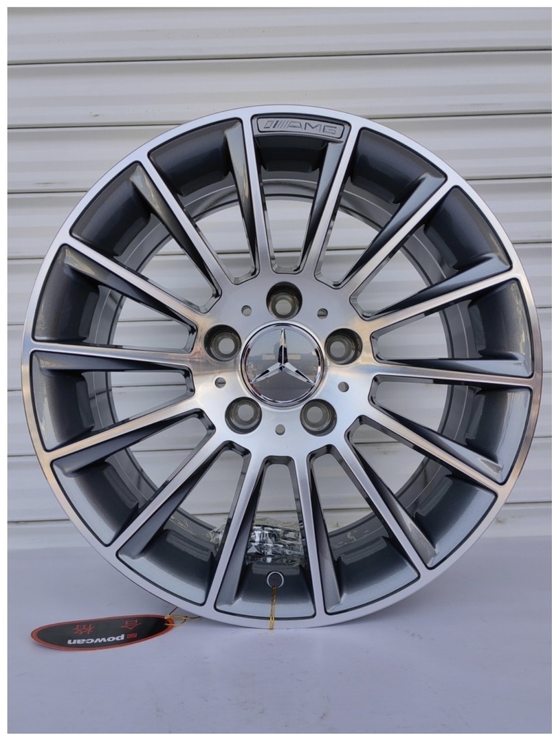 Replica 140 7x16/5x112 D66.6 ET35 серый, серебристый