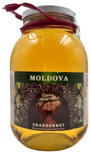 Вино Vinia Denovi Chardonnay полусладкое белое 12% 3 л