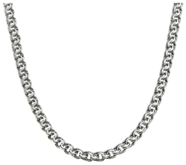 Серебро России 200783 длина 50 см, вес 10 г серебро, плетение бисмарк