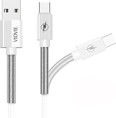 Кабель Vidvie USB 2.0 (M), USB TypeC (M), 1 м, VI-C510 белый