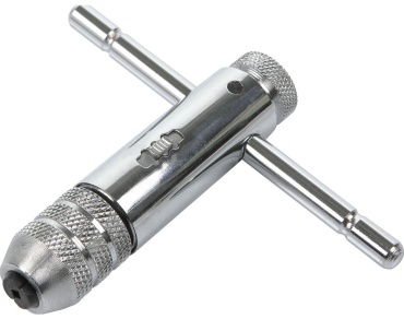 Вороток регулируемый с трещоткой M5-12 (7/32-3/4"), DIN1814, 100 мм GARWIN GM-TWR0512