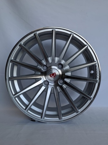 Powcan 199 7x16/4x100 D67.1 ET35 4 диска серебристый