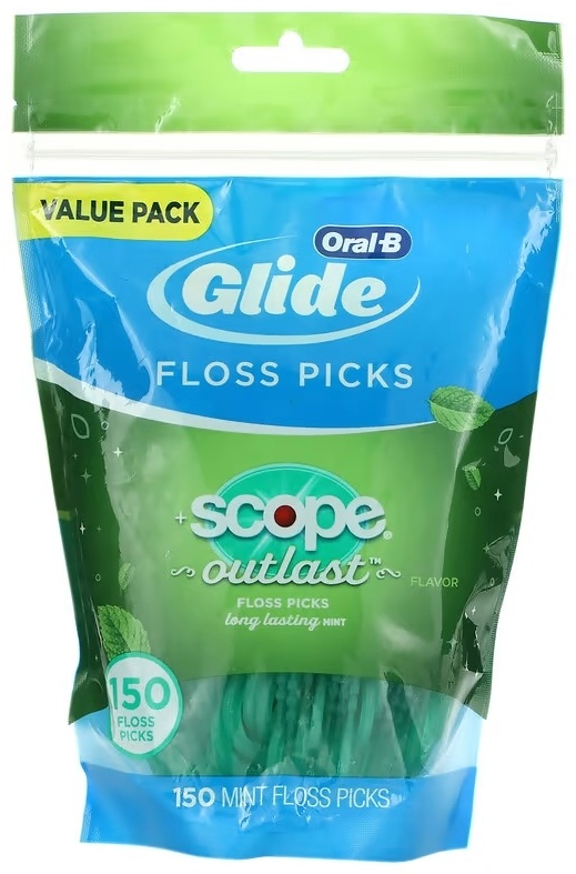Oral-B Glide Floss Picks Scope Outlast 150 шт