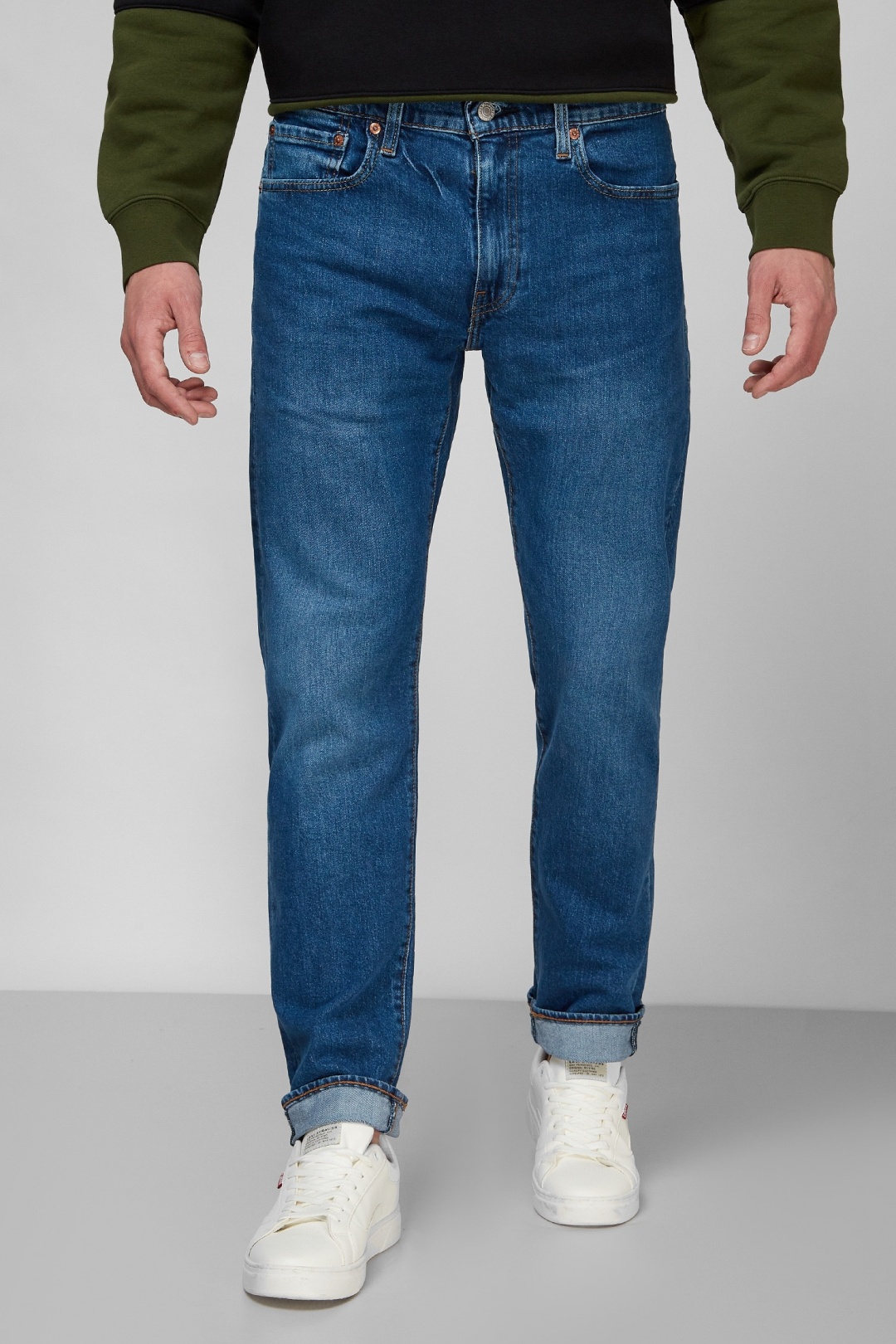 Джинсы прямые Levis синий