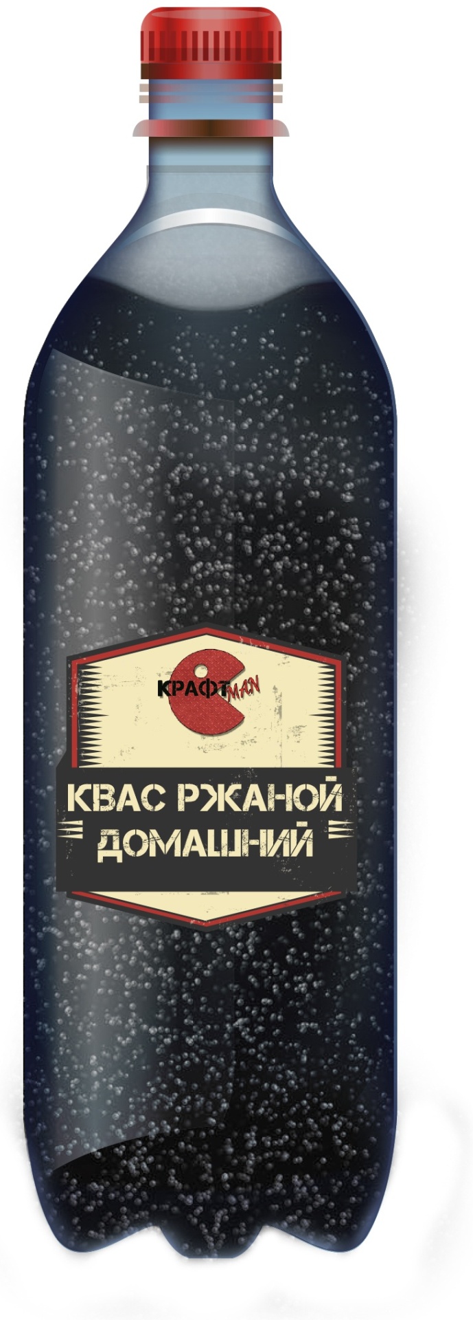 Купить Крафт Man квас ржаной домашний 1 л в кредит в Алматы – Kaspi Магазин