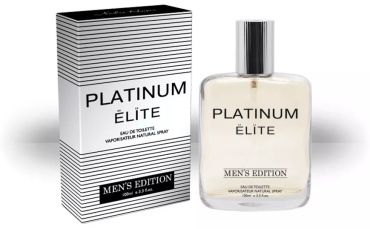 DELTA PARFUM Men's Edition Platinum Elite туалетная вода EDT 100 мл, для мужчин