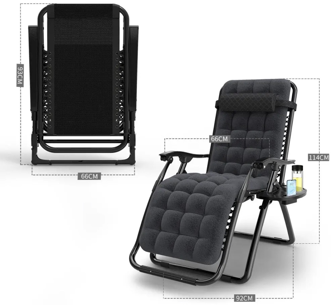 Лежак Style Home St-19066 черный
