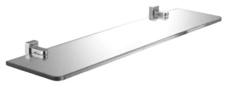 Lemark полка LM3133C 1 шт, стекло, металл