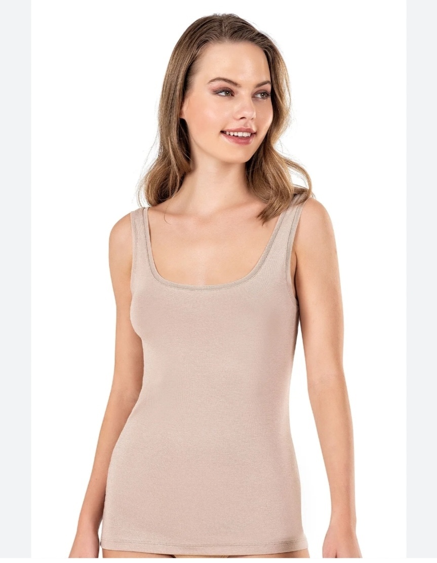 Майка OZKAN UNDERWEAR бежевый
