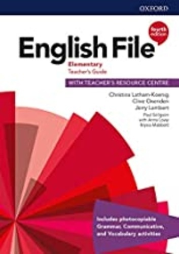 English File Elementary 4th edition Teachers Guide with Teachers Resource Centre