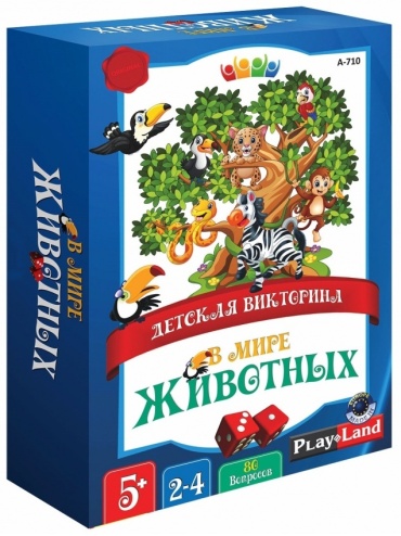 Настольная игра Play Land В мире животных