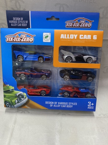 Набор six-six-Zero ALLOY CAR 6