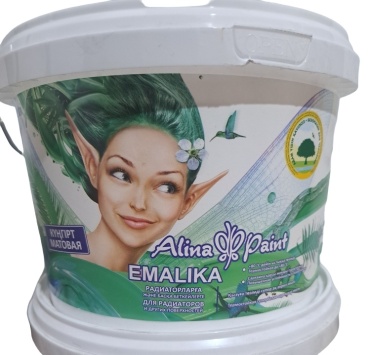 ALINA акриловая Эмалика эврика 3 кг, белый