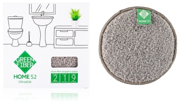 Губка для ковров, для мебели, для сантехники Greenway HOME S2 Ultradisk 1 шт, полиамид, полиэстер