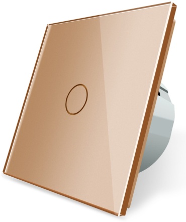 Кнопка сенсорного управления BingoElec M1-102GD, золотистый