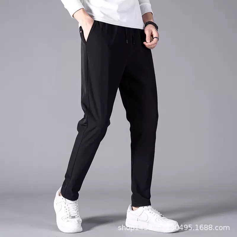 Повседневные брюки Urban Outfit черный, черный с нюдом