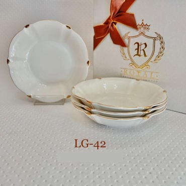 Салатник Royal Original 15х15 см, керамика, 4 шт