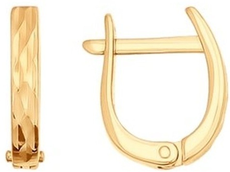 Серьги SOKOLOV EAR-SO-585-201362 вес 0.93 г золото, без вставок