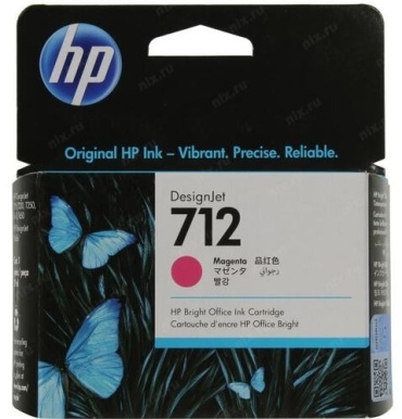 HP 712 3ED68A пурпурный (magenta)