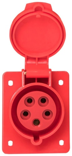 EKFPROxima силовая розетка 380 В 32А, ps-425-32-380