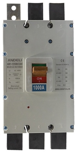 Handel Andeli AM1-1250M/3P 1000A 100KA