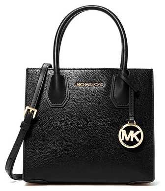Сумка кросс-боди Michael Kors натуральная кожа черный